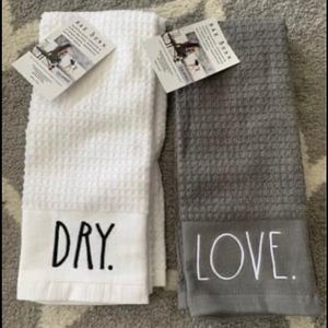 Rae Dunn Kitchen hand towels